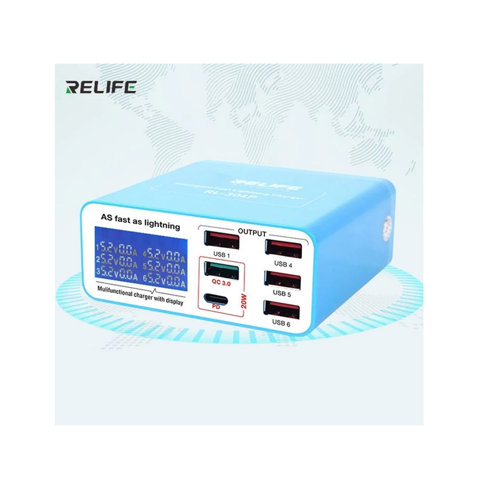 تستر شارژ RELIFE RL-304P