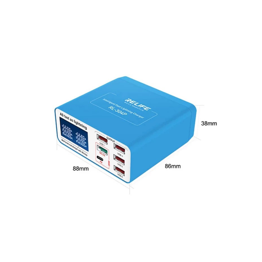 تستر شارژ RELIFE RL-304P