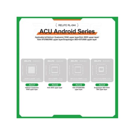 پک شابلون CPU اندروید RELIFE RL-044 (58 عددی)