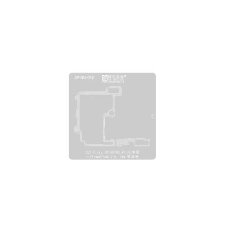 شابلون طبقات سامسونگ AMAOE S23 ULTRA SM-(S918U/W/O/D)