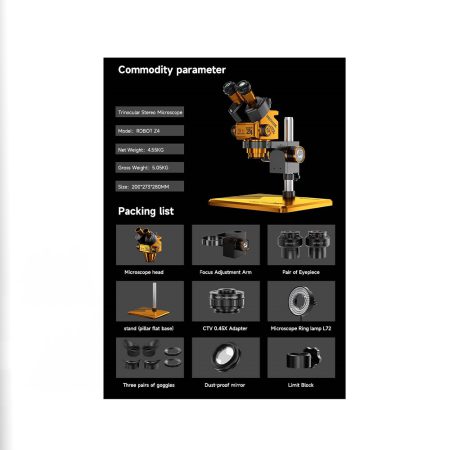 لوپ سه چشم مکانیک (MECHANIC ROBOT Z4 (6560